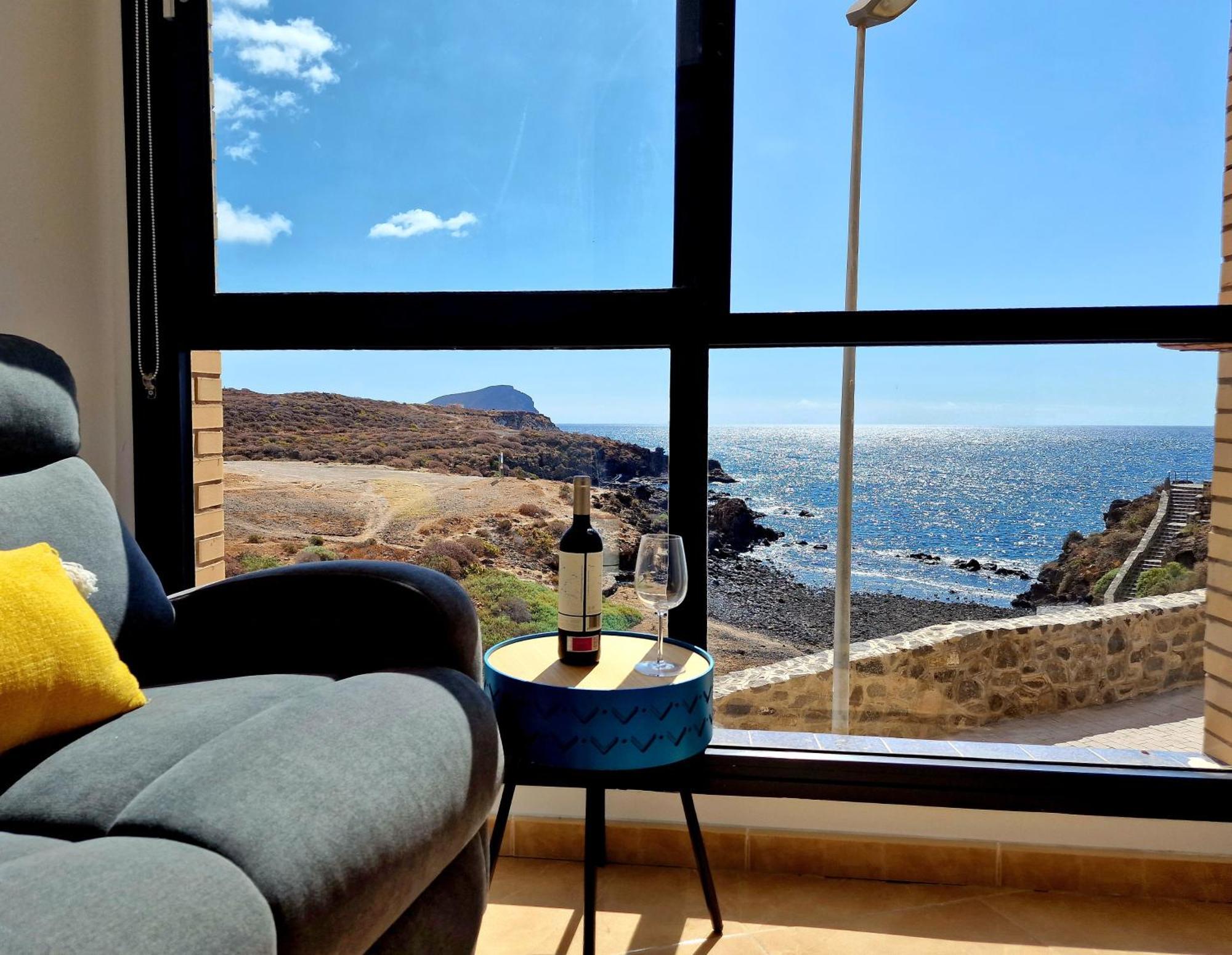 Las Rocas By The Ocean, Wifi And Sea View Лос-Абригос Экстерьер фото